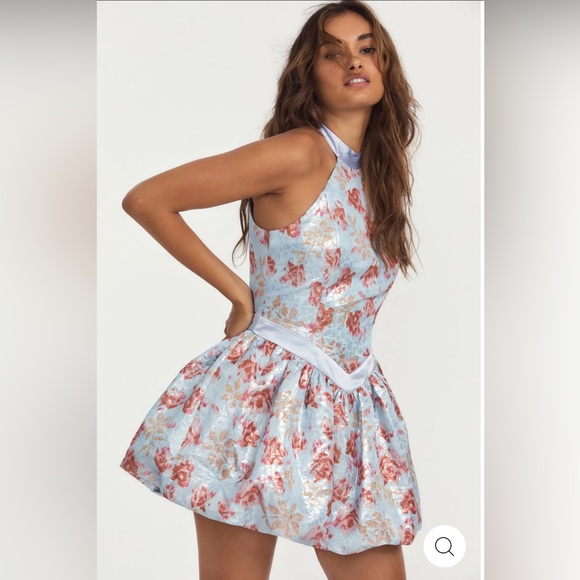 🔥🔥NWT Floral  LoveShackFancy OLA DRESS
MORNING CAPPUCCINO
Size: 12 - Picture 7 of 13